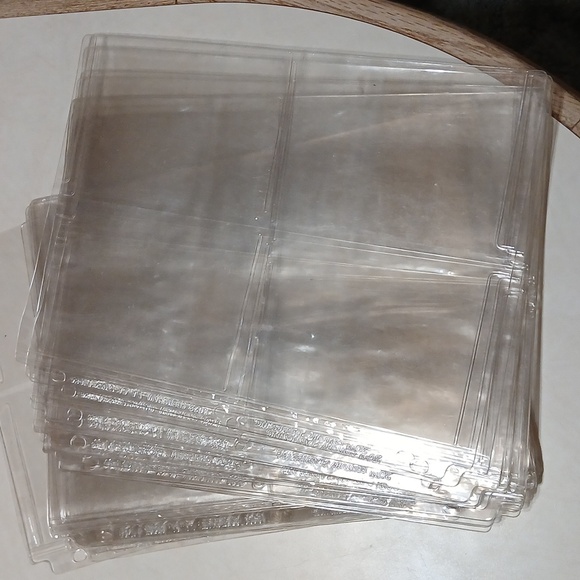 Clear Trading Card Holder Pages - Picture 2 of 2